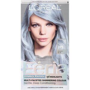 L'Oréal Paris Féria Smokey Pastels Hair Color, P1 Smokey Blue